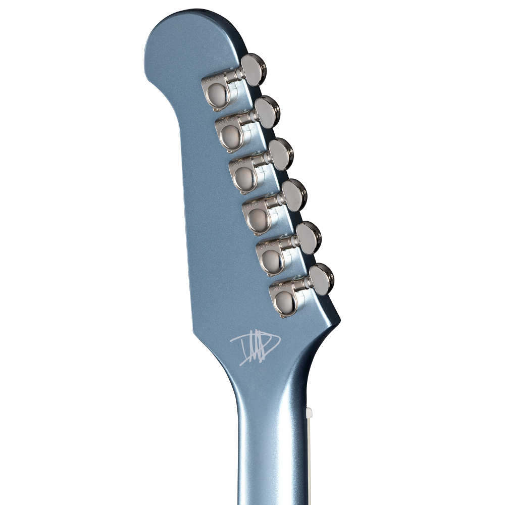 Epiphone エピフォン Dave Grohl DG-335 Pelham Blue エレキギター ヘッド裏画像
