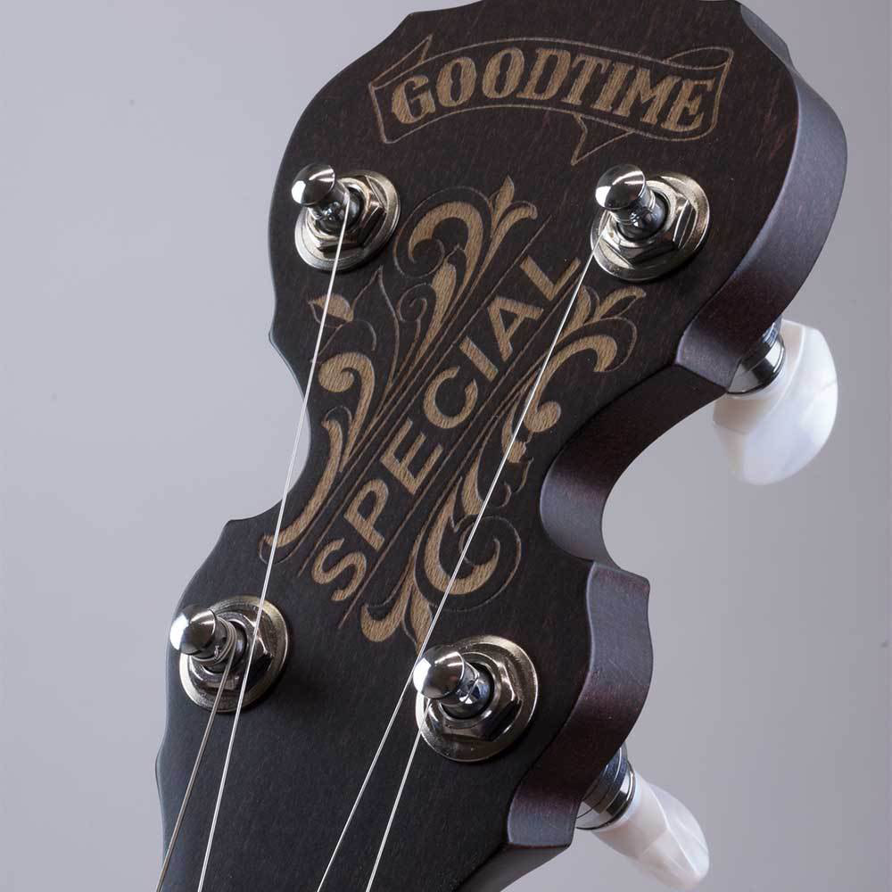 DEERING ディーリング AS リゾネーターバンジョー ヘッド画像