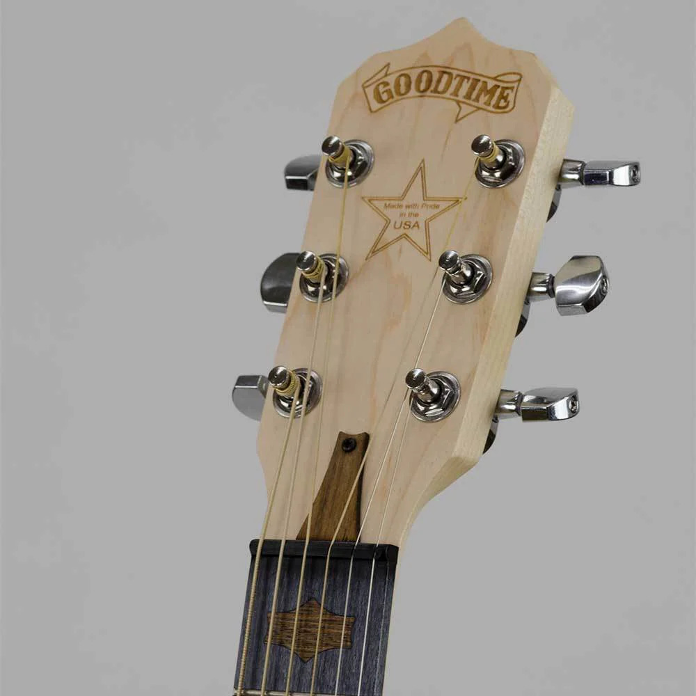 DEERING ディーリング G6SR 6弦ギターバンジョー リゾネーターバンジョー ヘッド画像