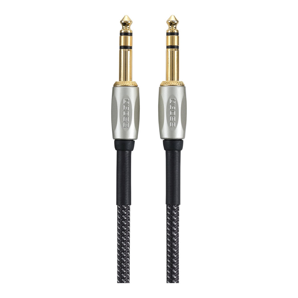 デジタルシリアル GK ケーブル 1メートル BOSS BGK-3 両側TRS標準プラグ プラグ部分