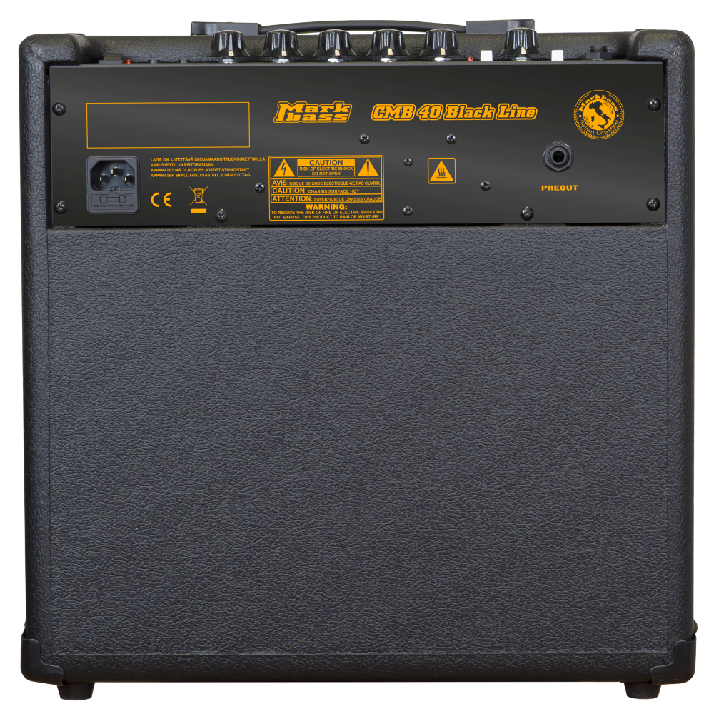 Markbass マークベース CMB 101 BLACK LINE コンボ ベースアンプ バックパネル