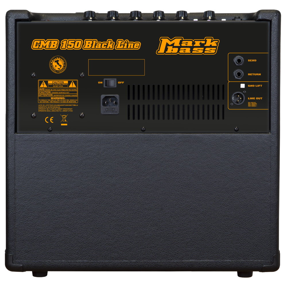 Markbass マークベース CMB 121 BLACK LINE コンボ ベースアンプ バックパネル