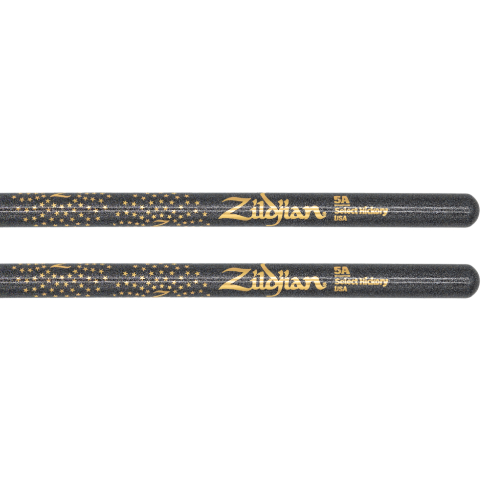 ZILDJIAN ジルジャン Z カスタム 5A Chroma Black クロマブラック ナイロンチップ ドラムスティック デザイン詳細
