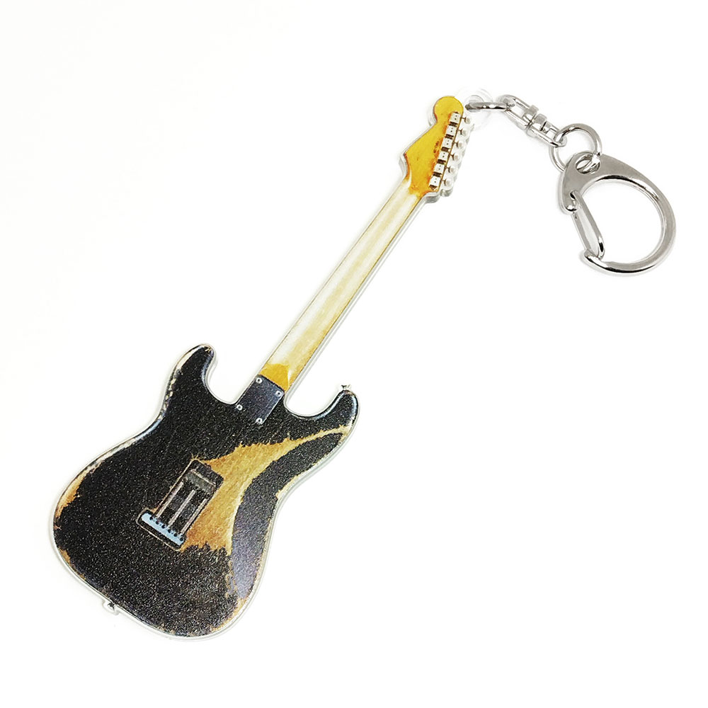 ESP イーエスピー AK-SGZ-06 アクリルキーホルダー ギターコレクション SUGIZO Vol.2 Navigator N-ST SGZ Custom -DII- 背面