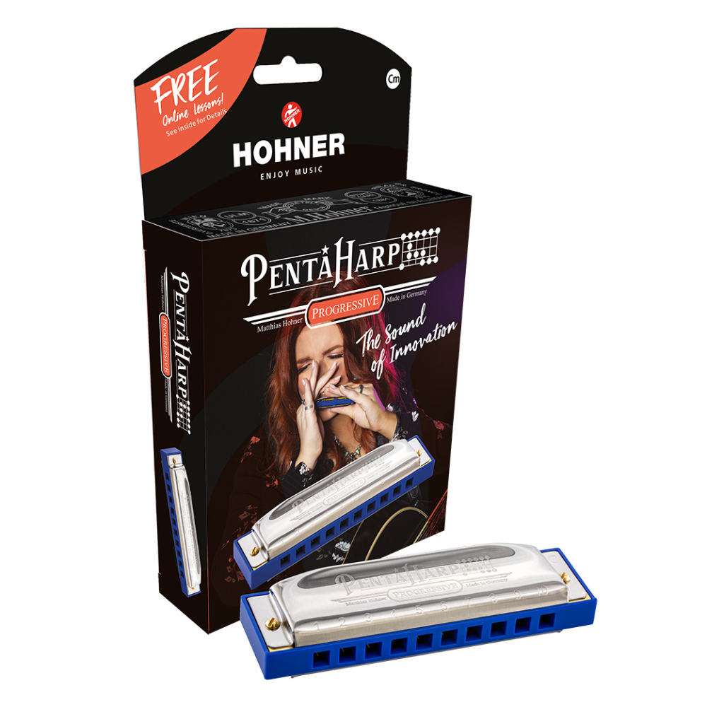 HOHNER ホーナー Penta Harp Aマイナー 10穴ハーモニカ ブルースハープ パッケージ画像