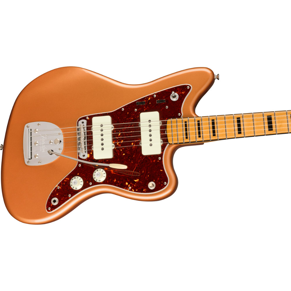 Fender フェンダー Troy Van Leeuwen Jazzmaster Bound Maple Fingerboard Copper Age エレキギター ジャズマスター ボディトップ