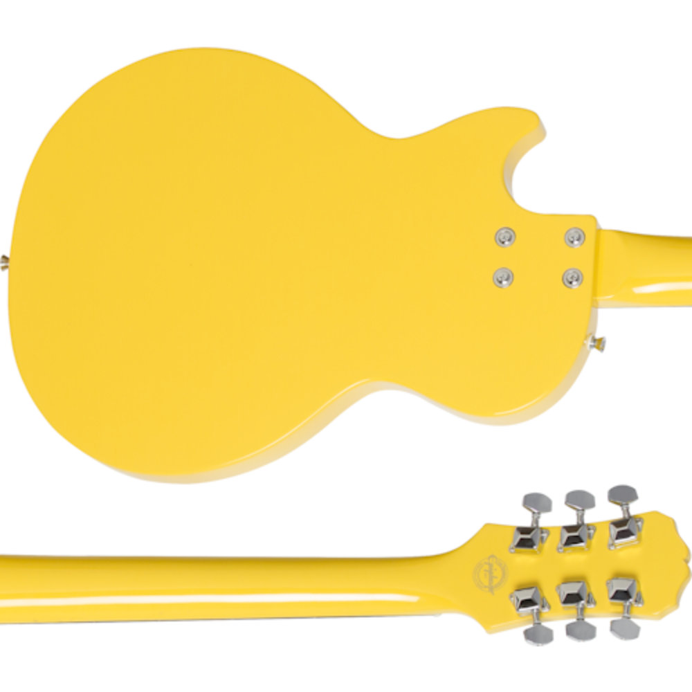 Epiphone エピフォン Les Paul Melody Maker E1 （Les Paul SL） Sunset Yellow エレキギター ボディバック