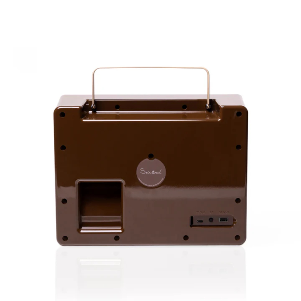 Tivoli Audio チボリオーディオ SongBook ソングブック Cream/Brown ボータブルブルートゥーススピーカー 背面 ソングブック