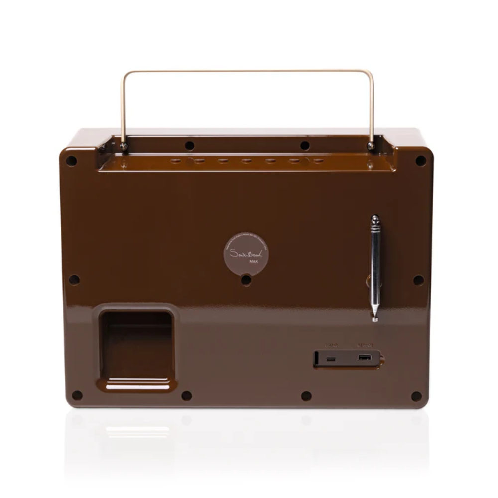 Tivoli Audio チボリオーディオ SongBook MAX ソングブックマックス Cream/Brown ボータブルブルートゥーススピーカー/ラジオ 背面