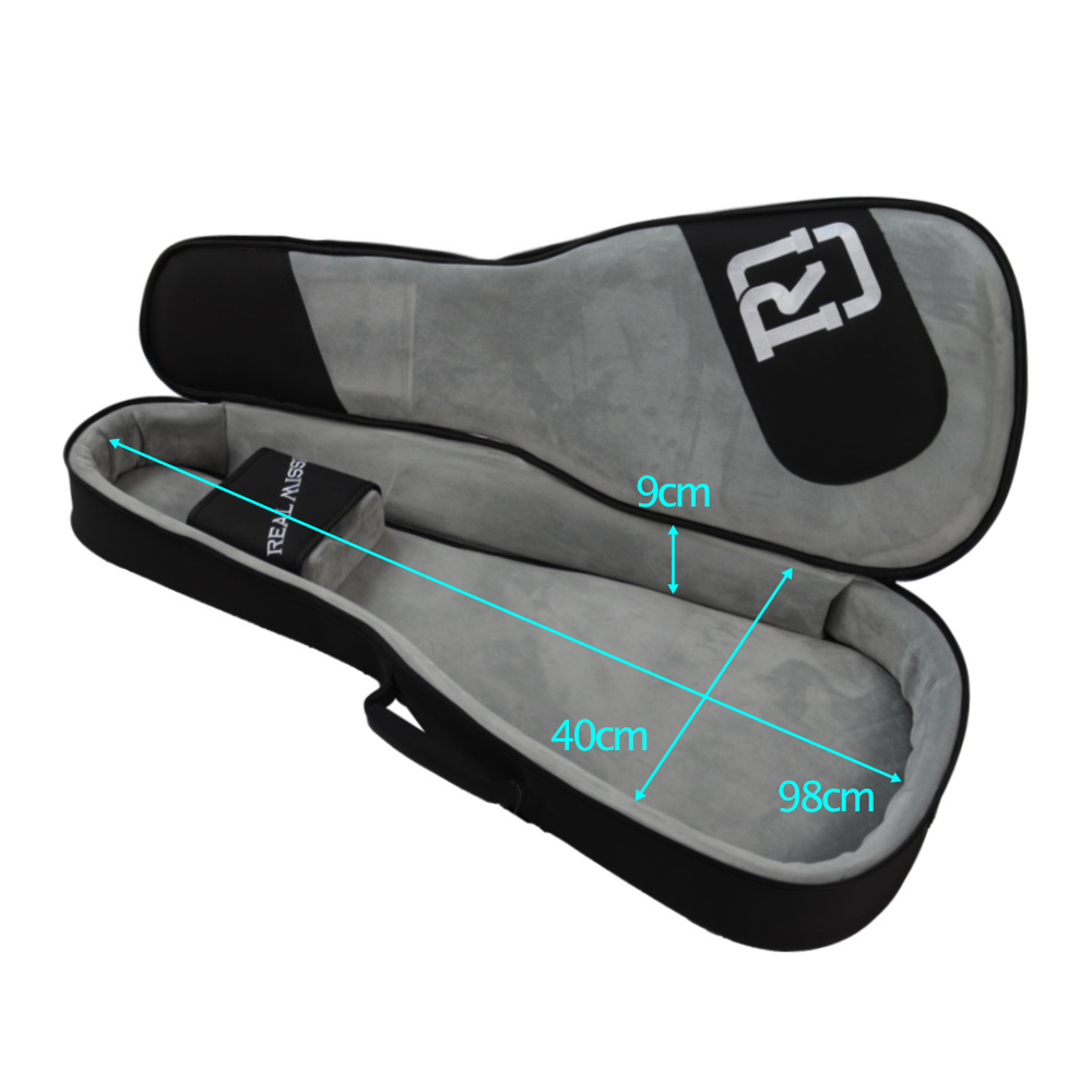 クラシックギターケース REAL MISSION CoolVox C Black 黒 ブラック ギグバッグ リュック 背負うギターケース リアルミッション