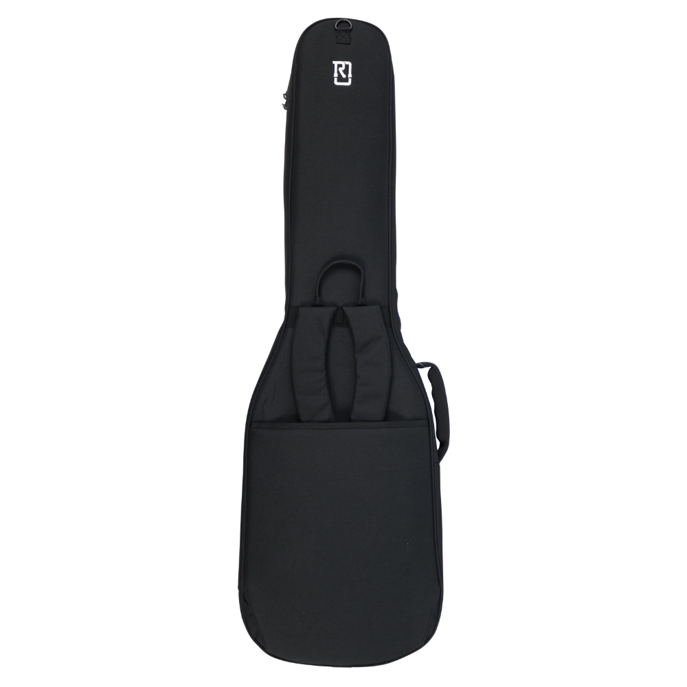 エレキベースケース REAL MISSION CoolVox B Black 黒 ブラック ベース ギグバッグ リュック 背負うベースケース リアルミッション 背面 2