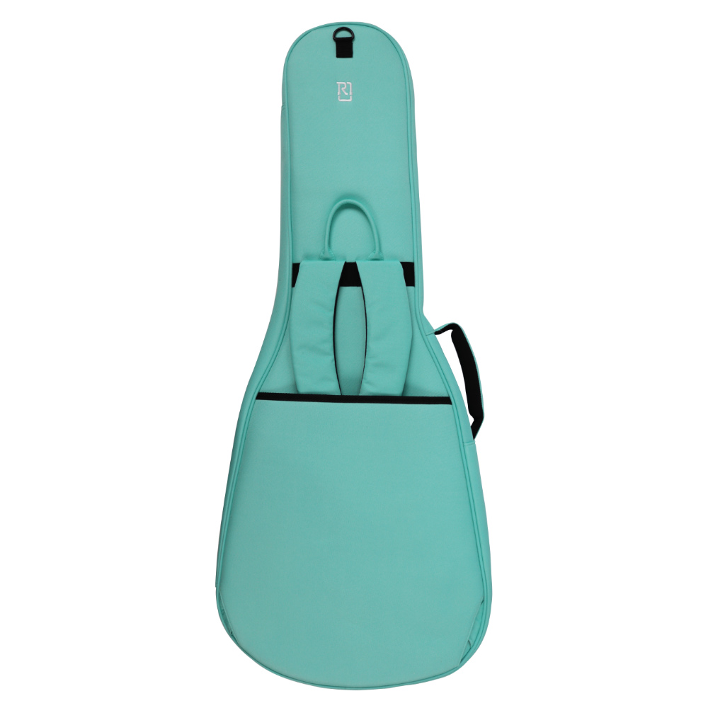クラシックギターケース REAL MISSION CoolVox C Aqua アクア 水色 ギグバッグ リュック 背負うギターケース リアルミッション 背面 2