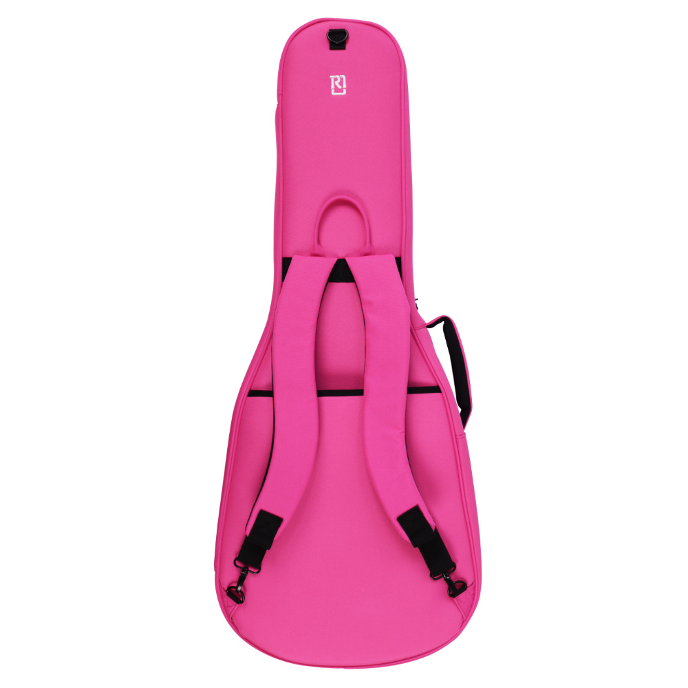 クラシックギターケース REAL MISSION CoolVox C Pink ピンク ギグバッグ リュック 背負うギターケース リアルミッション 背面 1