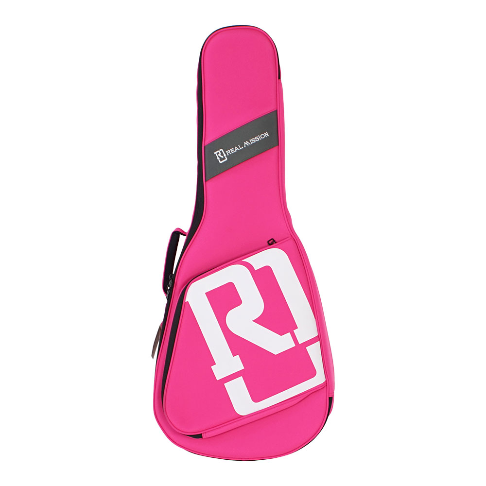 アコースティックギターケース REAL MISSION CoolVox D Pink ピンク アコギ ギグバッグ リュック 背負うギターケース リアルミッション