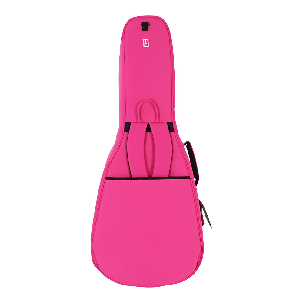 アコースティックギターケース REAL MISSION CoolVox D Pink ピンク アコギ ギグバッグ リュック 背負うギターケース リアルミッション ストラップ収納可能