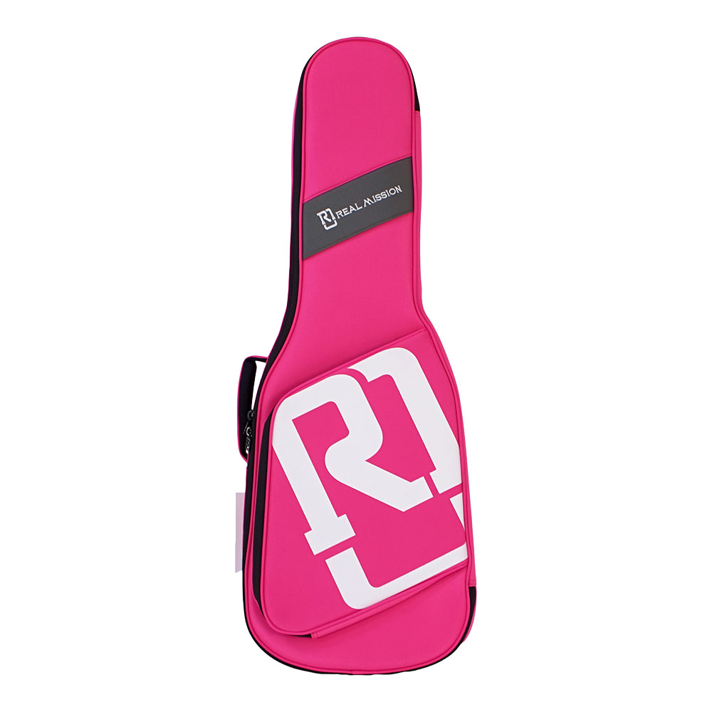 エレキギターケース REAL MISSION CoolVox E Pink ピンク エレキ ギグバッグ リュック 背負うギターケース リアルミッション