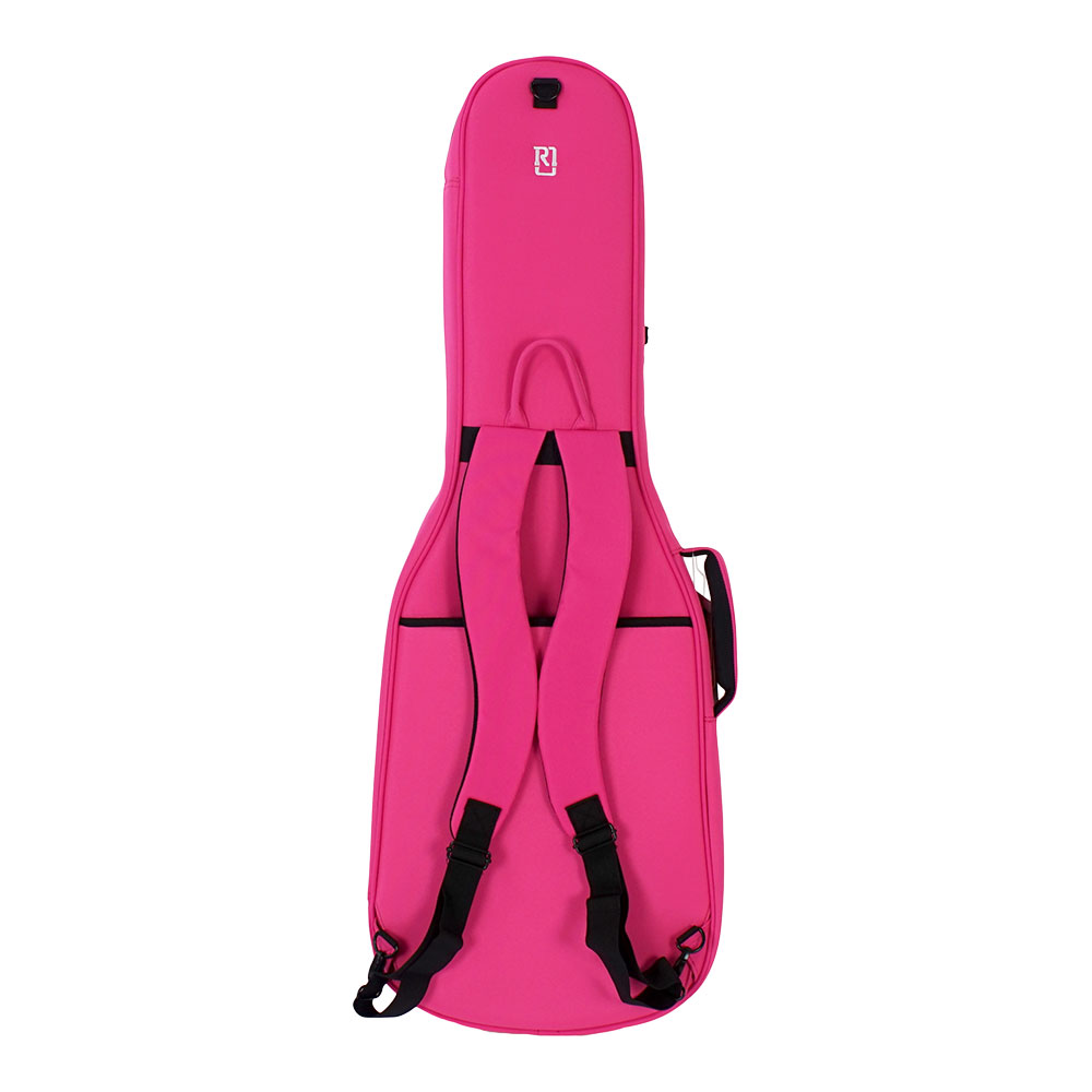 エレキギターケース REAL MISSION CoolVox E Pink ピンク エレキ ギグバッグ リュック 背負うギターケース リアルミッション 背面