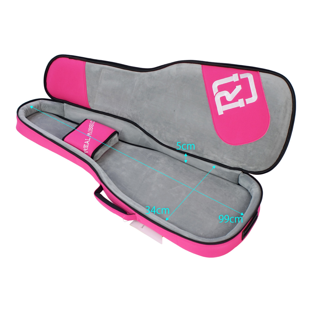 エレキギターケース REAL MISSION CoolVox E Pink ピンク エレキ ギグバッグ リュック 背負うギターケース リアルミッション 内寸
