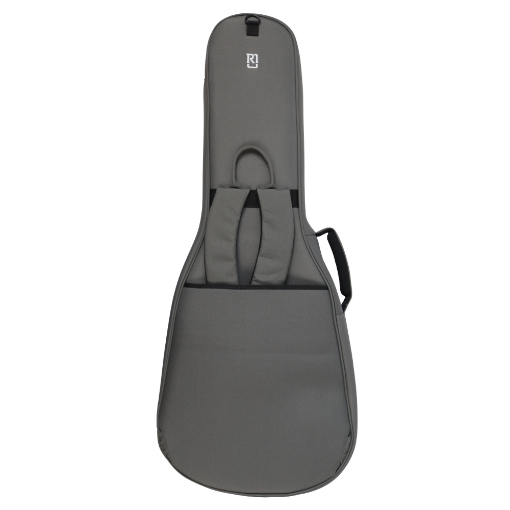 クラシックギターケース REAL MISSION CoolVox C Grey グレー ギグバッグ リュック 背負うギターケース リアルミッション 背面 2