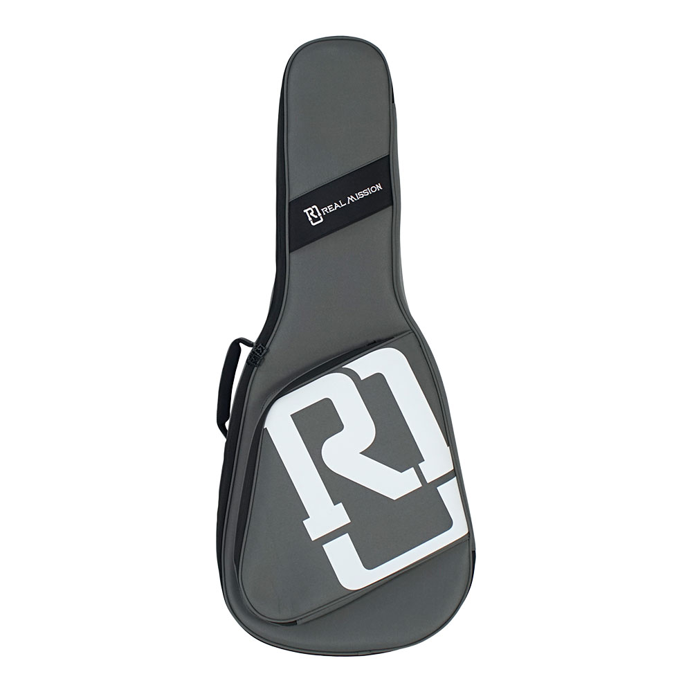 アコースティックギターケース REAL MISSION CoolVox D Grey グレー アコギ ギグバッグ リュック 背負うギターケース リアルミッション