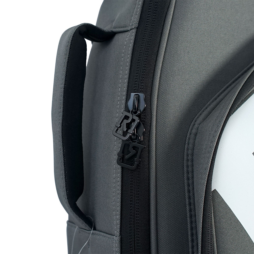 アコースティックギターケース REAL MISSION CoolVox D Grey グレー アコギ ギグバッグ リュック 背負うギターケース リアルミッション ハンドルとファスナー