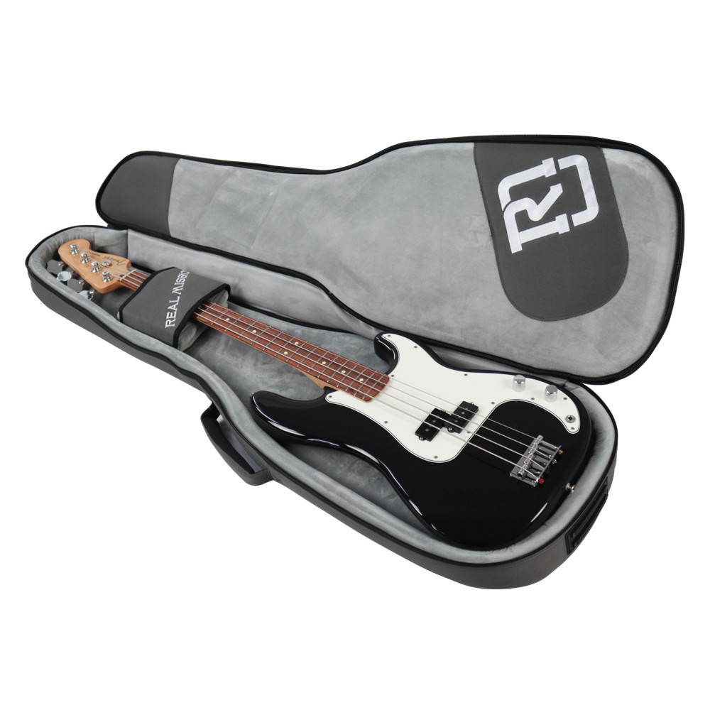 エレキベースケース REAL MISSION CoolVox B Grey グレー ベース ギグバッグ リュック 背負うベースケース リアルミッション イメージ画像
