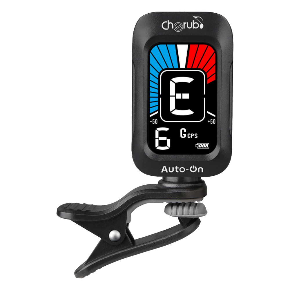 Cherub チェラブ WST-645 Auto-on Clip 充電式クリップチューナー オ-トオンチューナー