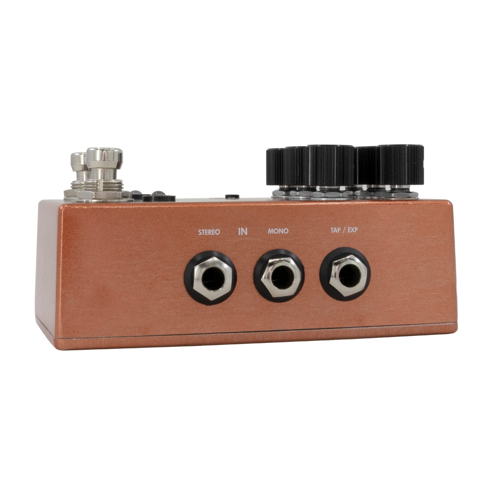 WALRUS AUDIO ウォルラスオーディオ WAL-MONUME #OR Monumental Harmonic Stereo Tremolo ORANGE トレモロ ギターエフェクター オレンジ 右サイド画像