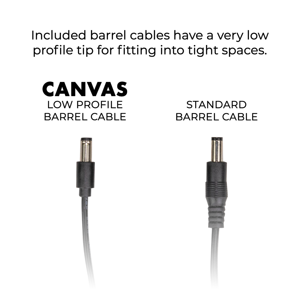 WALRUS AUDIO ウォルラスオーディオ WAL-CANV/PWR15 Canvas Power 15 パワーサプライ 専用電源アダプター付属 コネクタ画像