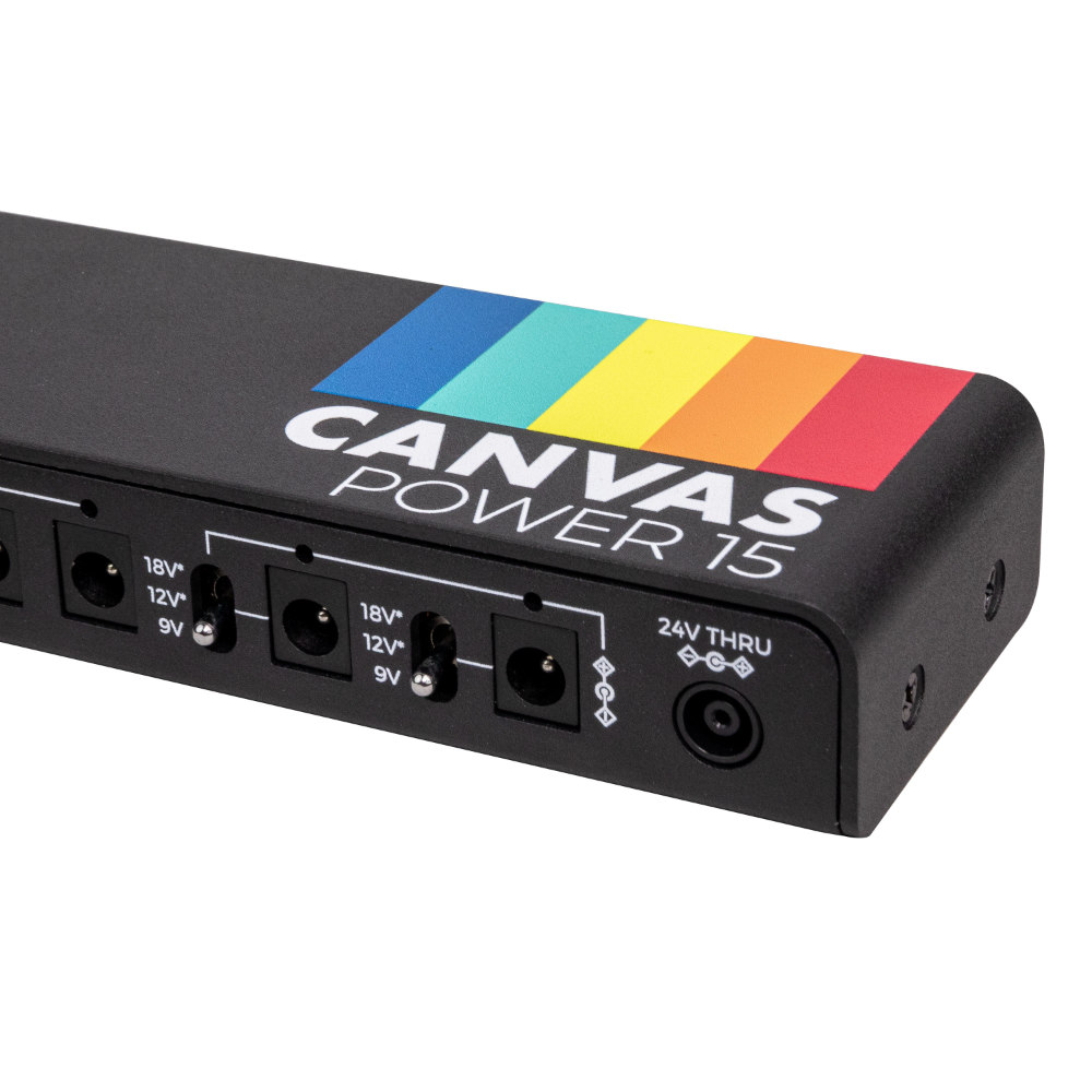 WALRUS AUDIO ウォルラスオーディオ WAL-CANV/PWR15 Canvas Power 15 パワーサプライ 専用電源アダプター付属 リンク側アップ画像