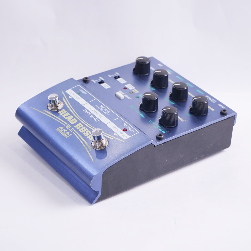 中古】 ディレイ エフェクター AKAi E2 Head Rush エコー ルーパー 