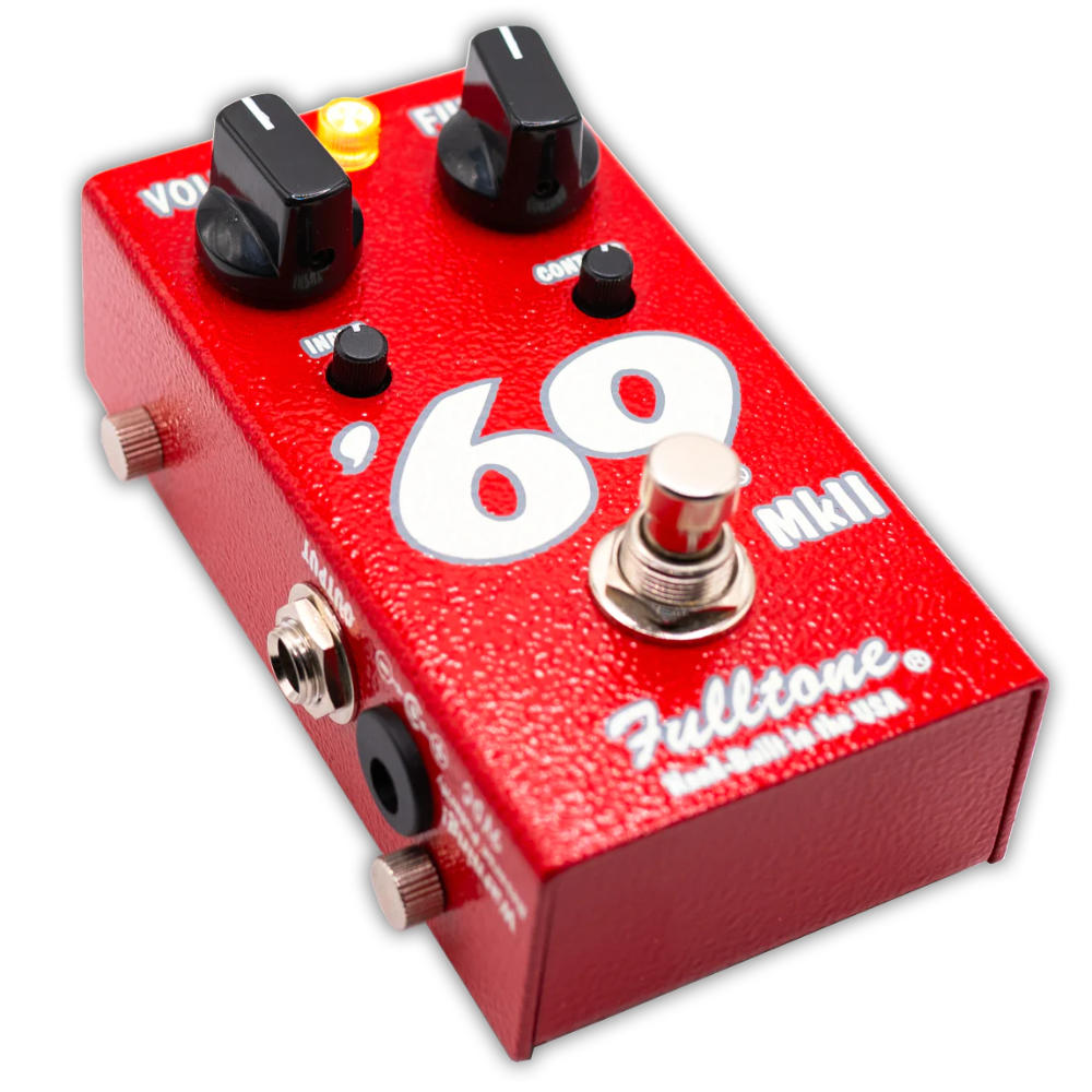 Fulltone フルトーン 69 PEDAL MKII ファズ ギターエフェクター フットスイッチ側サイド