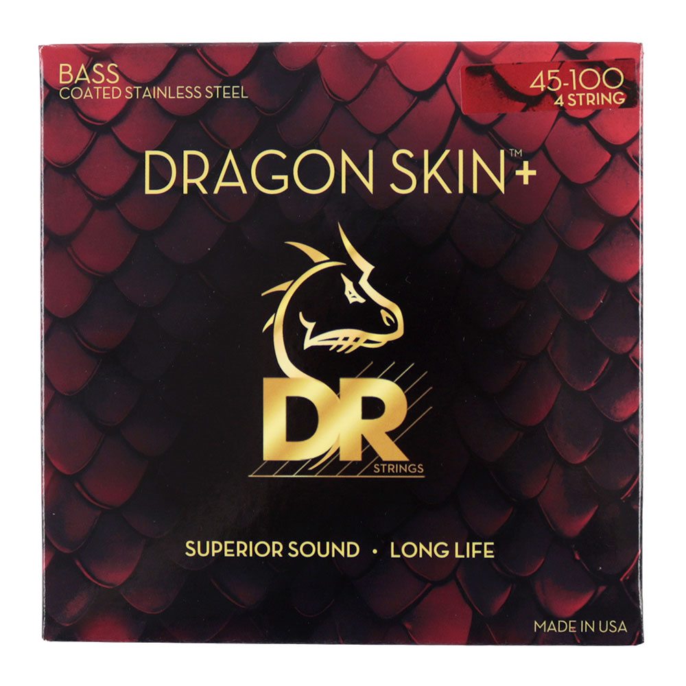DR DRAGON SKIN＋Stainless for Bass DBS-45/100 45-100 極薄コーディング エレキベース弦
