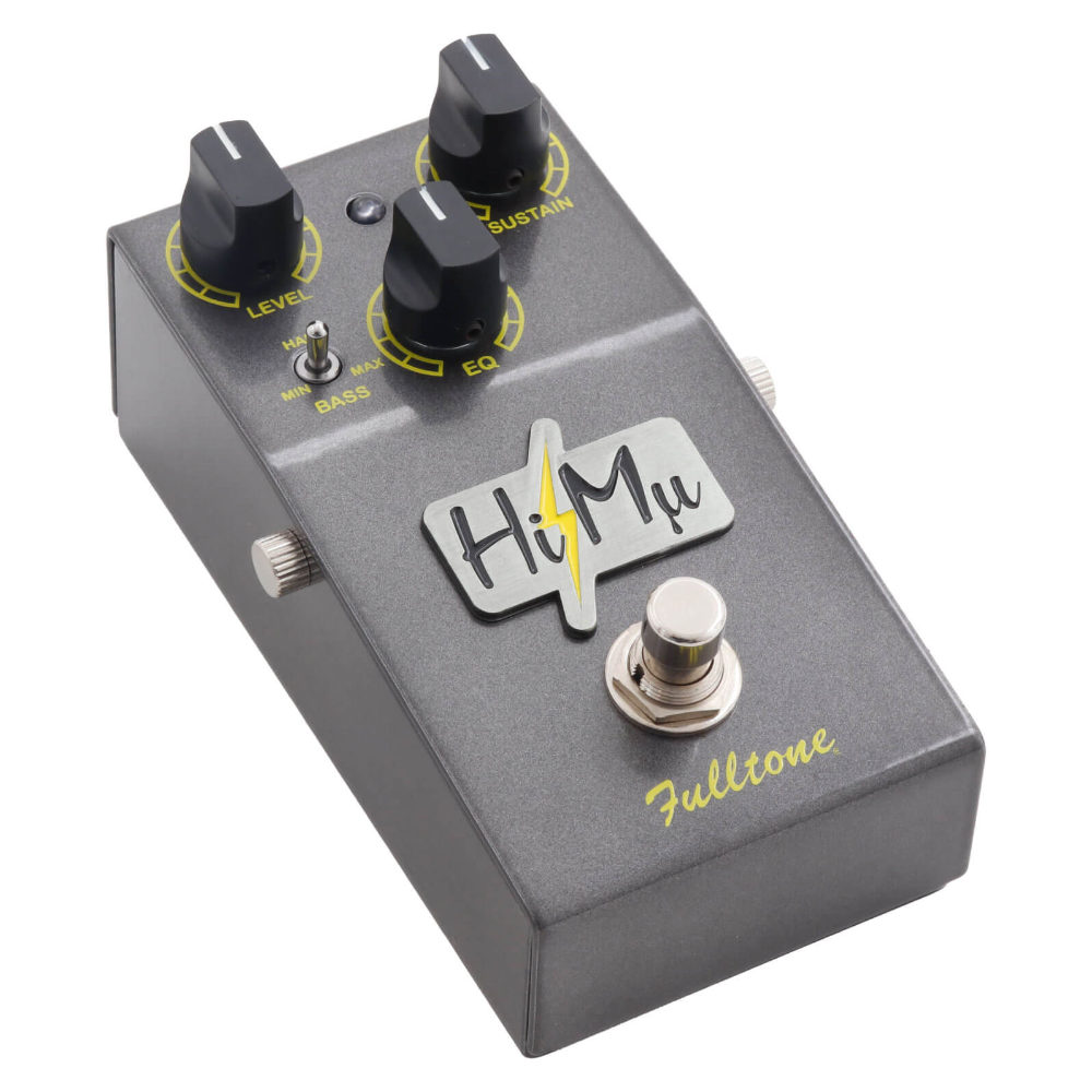 Fulltone フルトーン Hi-Mu オーバードライブ ギターエフェクター 本体画像 斜め 