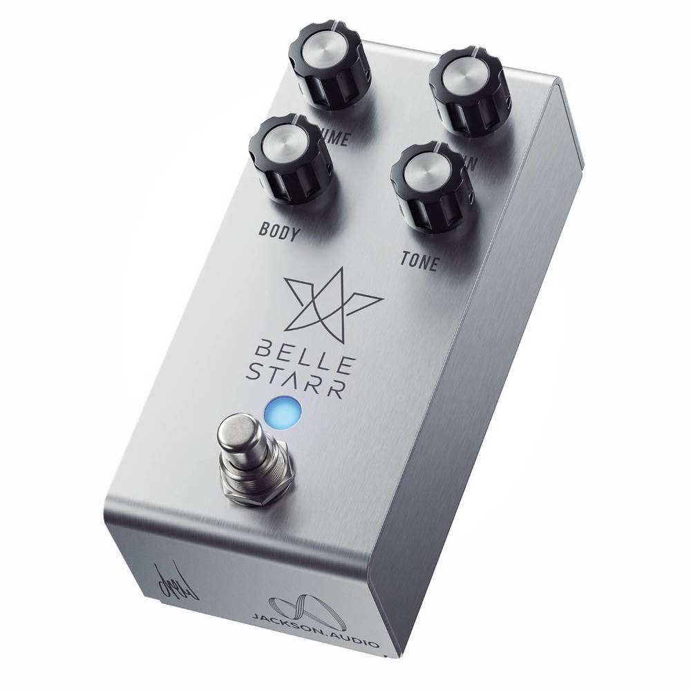 Jackson Audio BELLE STARR オーバードライブ ギターエフェクター フットスイッチ側サイド