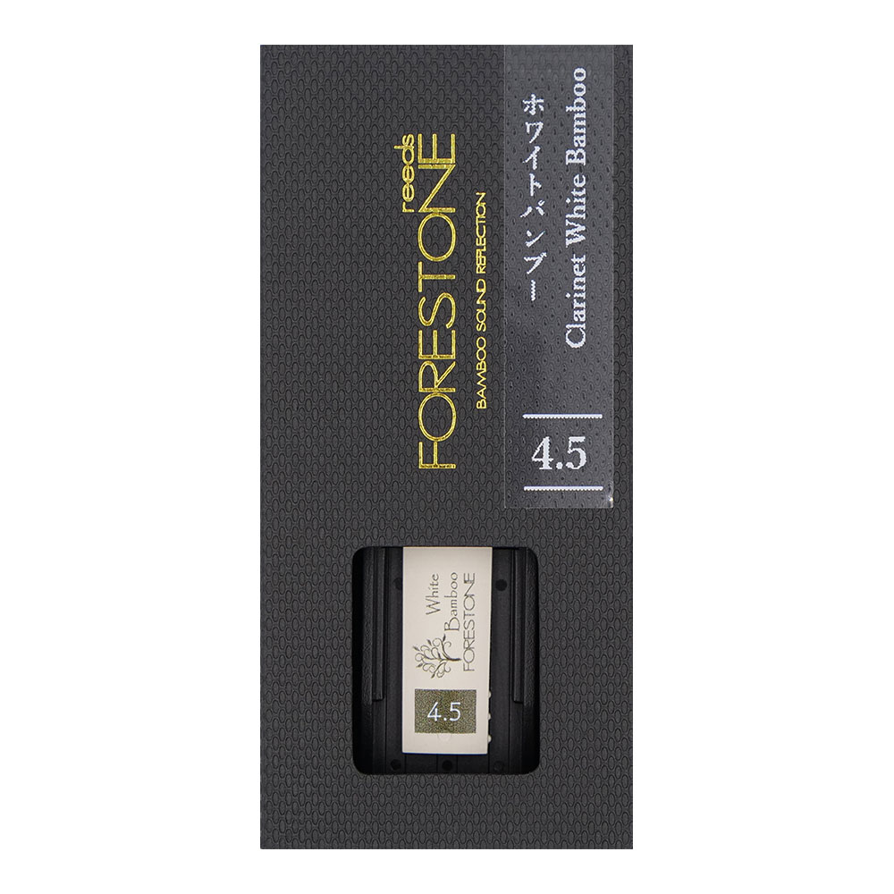 Forestone フォレストーン Reed Clarinet White Bamboo 4.5 クラリネットリード 1枚 パッケージ