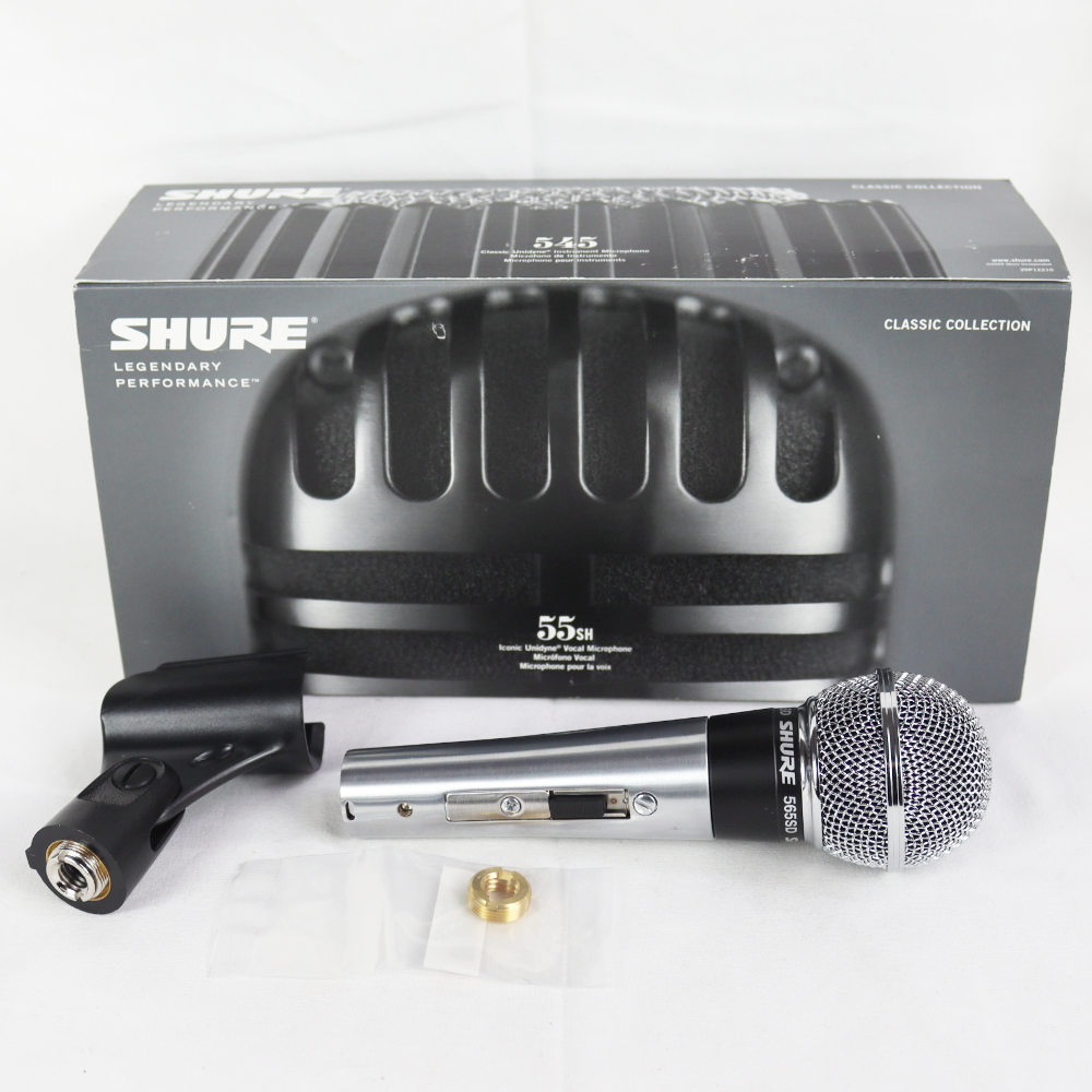 中古】 ダイナミックマイク SHURE 565SD-LC クラシックボーカル 