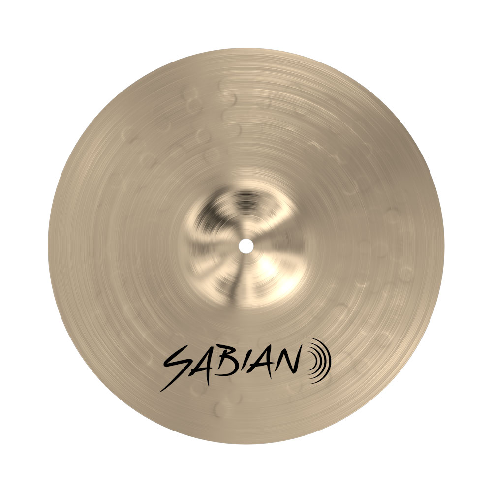 SABIAN セイビアン STR-10SP 10インチ Stratus Splash スプラッシュシンバル 裏面