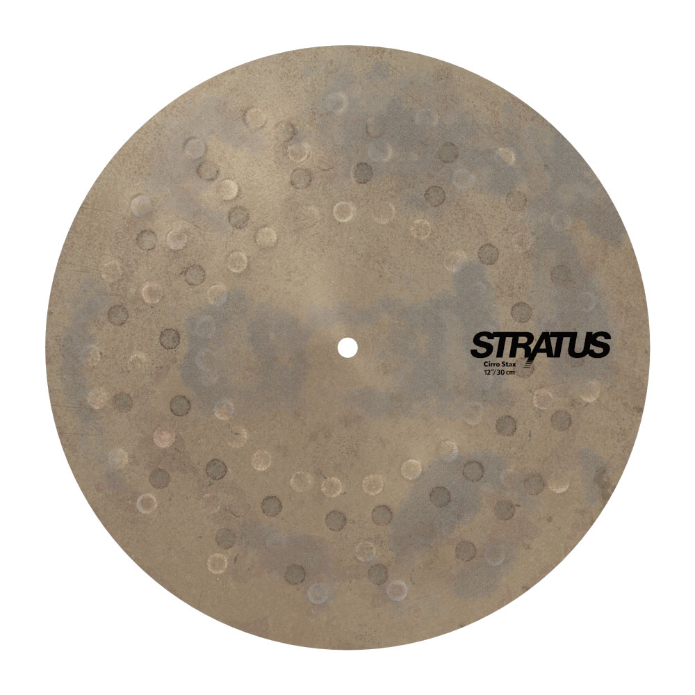 SABIAN セイビアン STR-12CSX 12インチ Stratus Cirro Stax エフェクトシンバル ボトム表