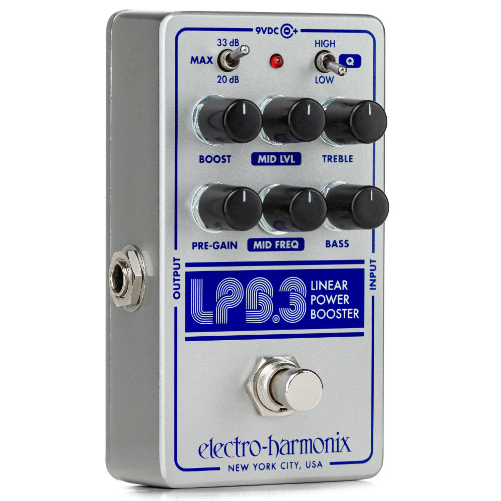 エフェクター ブースター エレハモ ELECTRO-HARMONIX LPB-3 エレクトロハーモニクス LINEAR POWER BOOSTER & EQ 本体画像