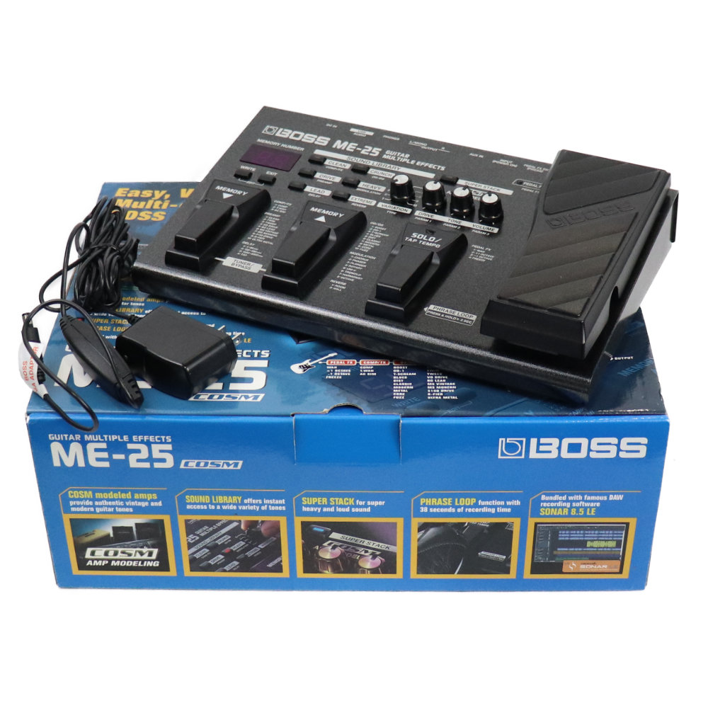 中古】 ギター用マルチエフェクター BOSS ME-25 ボス マルチ 