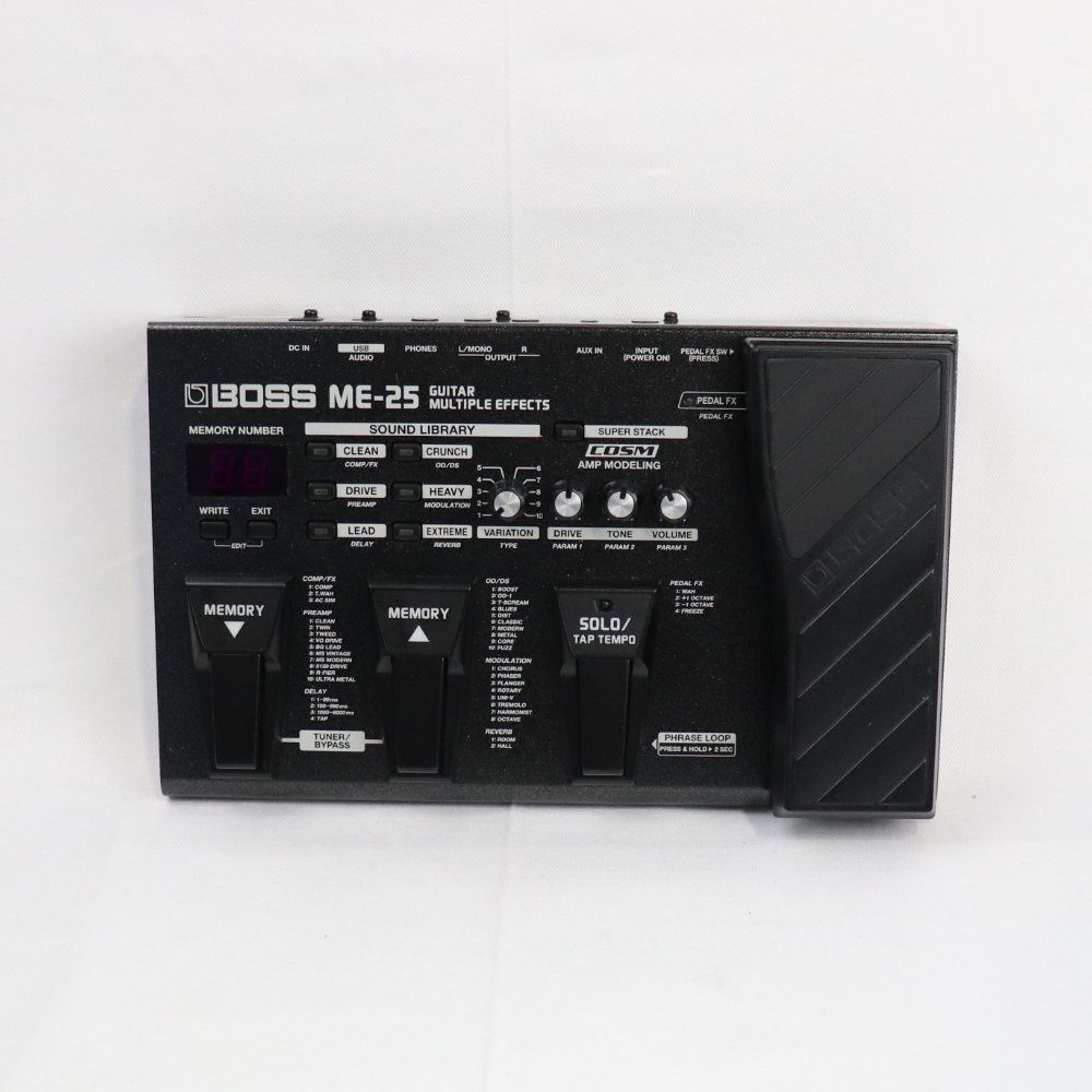 中古】 ギター用マルチエフェクター BOSS ME-25 ボス マルチ 
