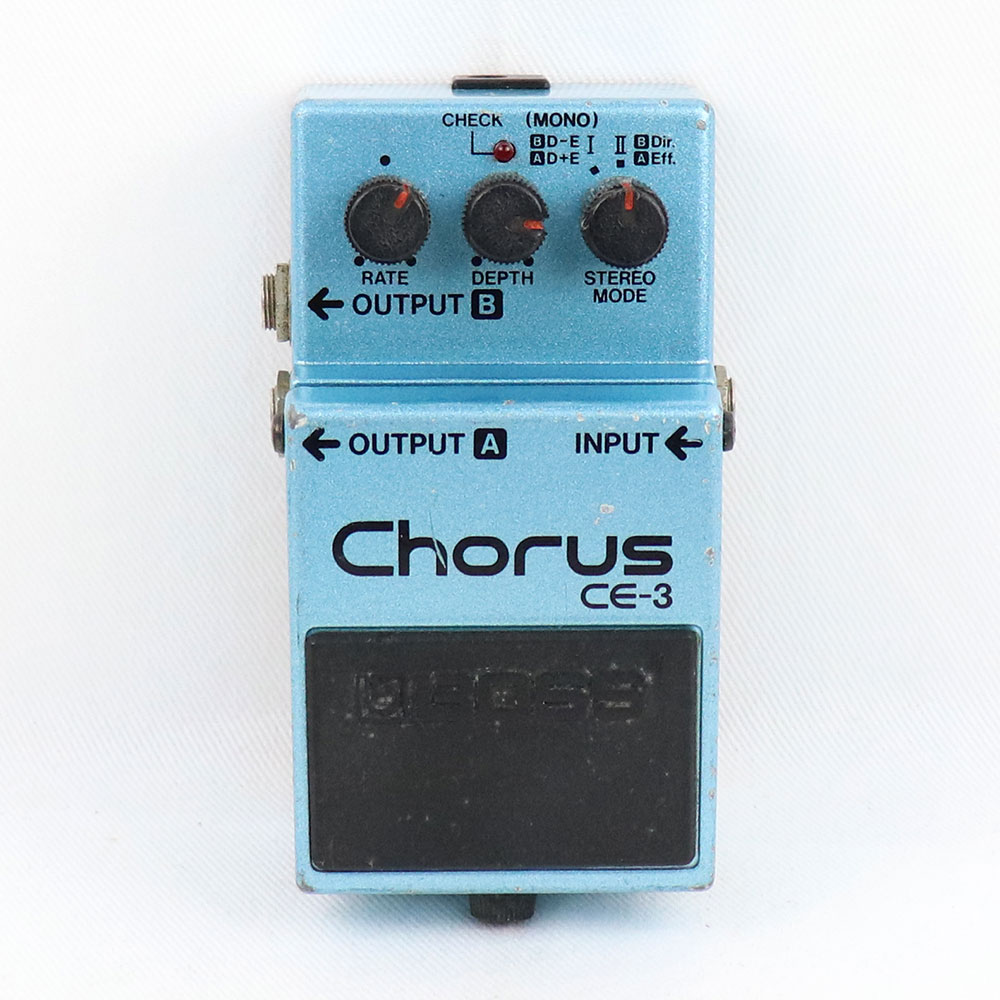 中古】 コーラス エフェクター BOSS CE-3 Chorus Made in Japan ギター 