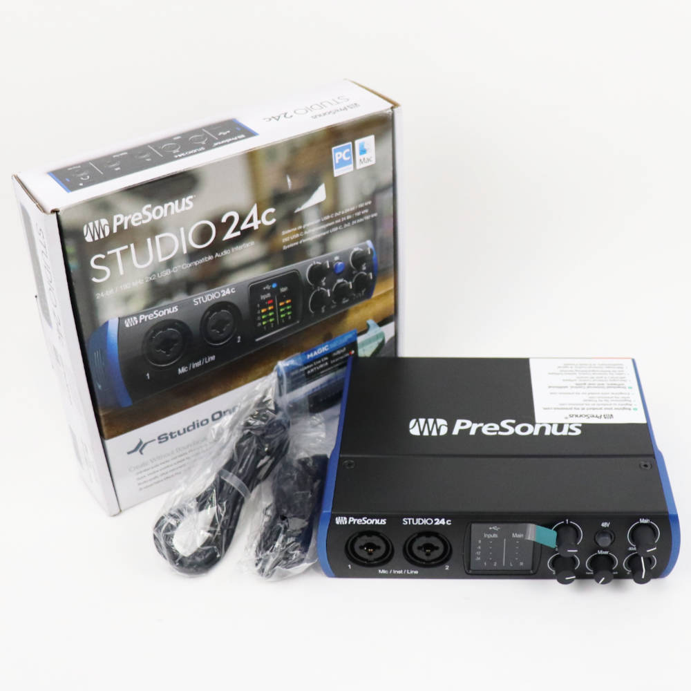中古】 オーディオインターフェイス Presonus STUDIO 24c プレソナス 