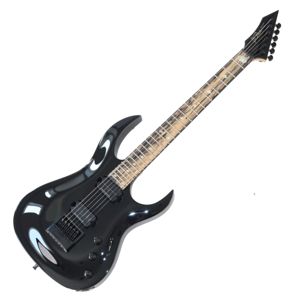 【訳あり】 アウトレット B.C.Rich SHREDZILLA PROPHECY ARCHTOP WITH EVERTUNE Gloss Black エレキギター