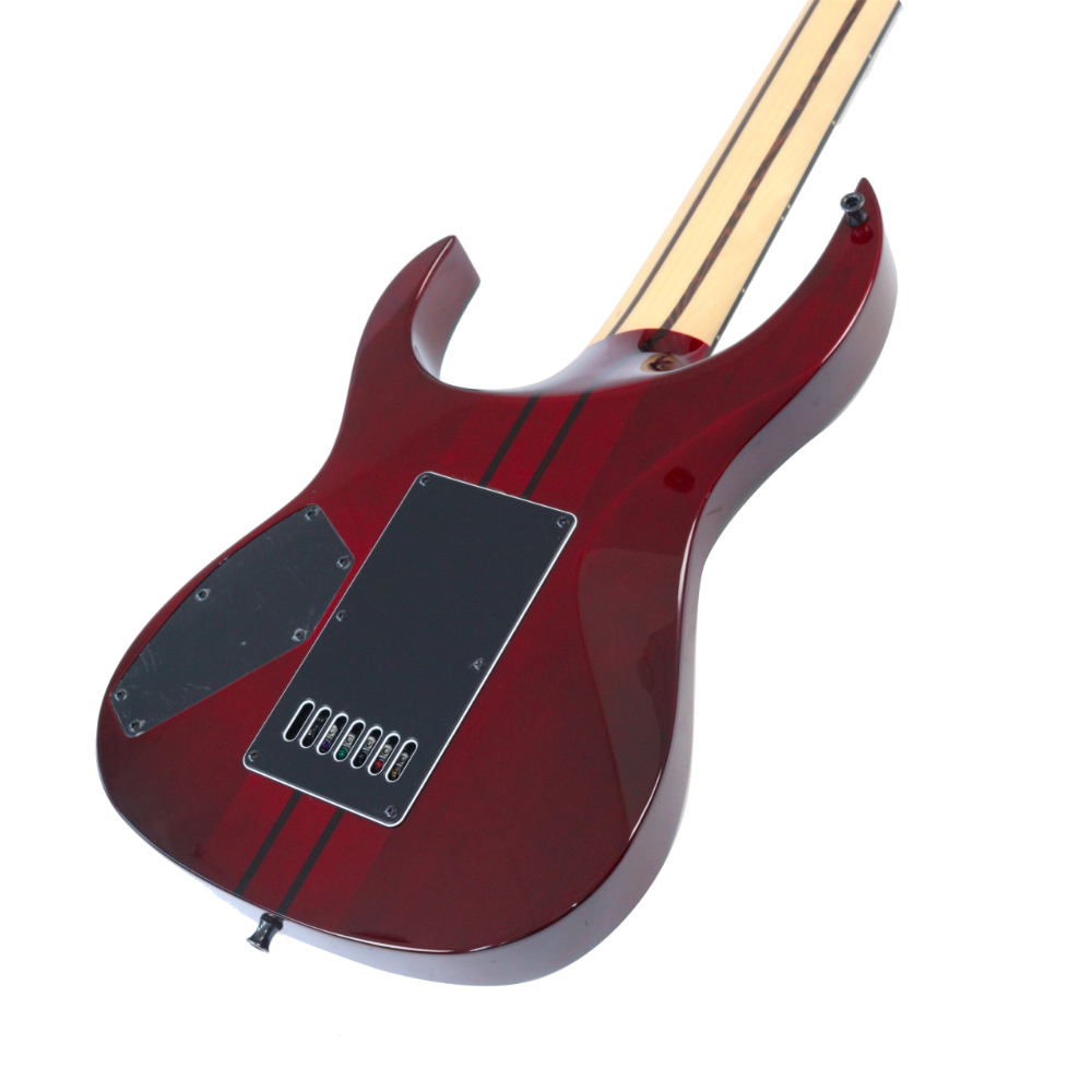 【訳あり】アウトレット B.C.Rich SHREDZILLA 7 PROPHECY ARCHTOP WITH EVERTUNE LAVA Burst 7弦エレキギター ボディバック画像 2