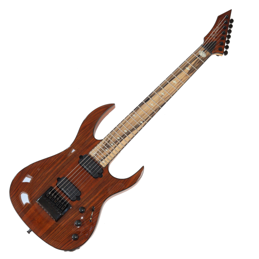 【訳あり】アウトレット B.C.Rich SHREDZILLA 7 PROPHECY ARCHTOP WITH EVERTUNE English Walnut 7弦エレキギター
