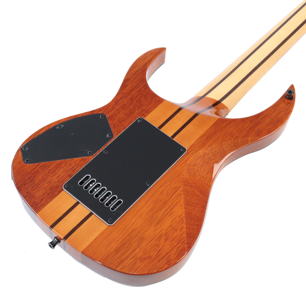 【訳あり】アウトレット B.C.Rich SHREDZILLA 7 PROPHECY ARCHTOP WITH EVERTUNE English Walnut 7弦エレキギター ボディバック画像 2