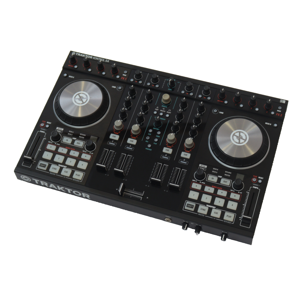 ケース付】TRAKTOR 4ch DJコントローラー KONTROL S4