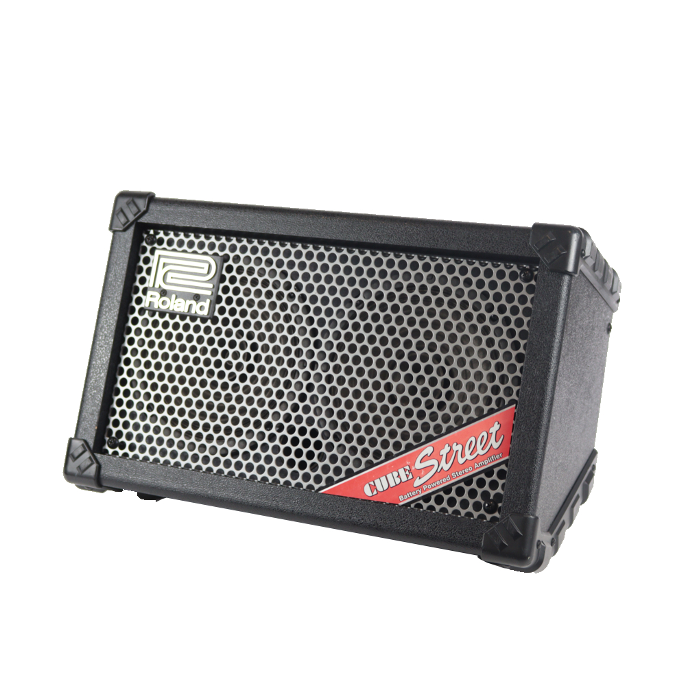 中古】 ギターアンプ ローランド ROLAND CUBE Street BK 乾電池駆動 